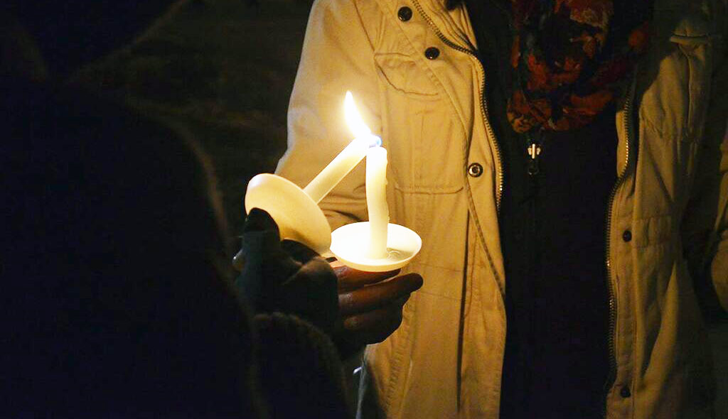 Candlelight vigil lights up campus NCClinked