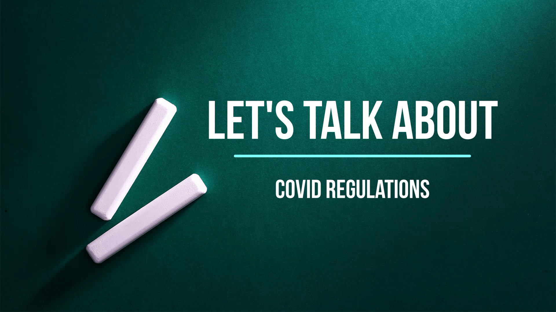 Let's talk about COVID regulations NCClinked