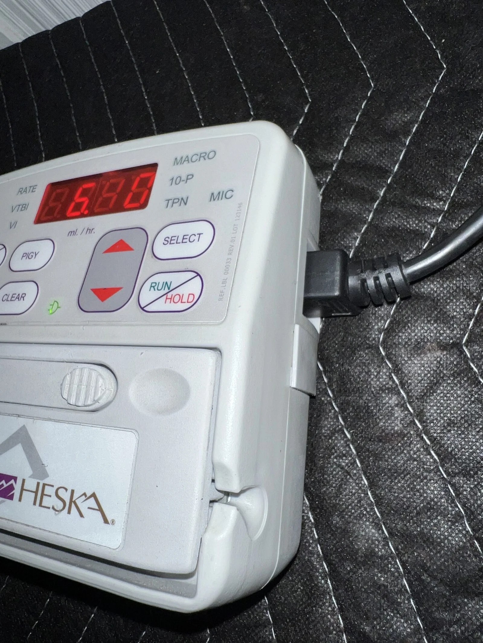 Heska Corporation VETERINARY IV 2.2 VOL INFUSION PUMP | NCC MedTech