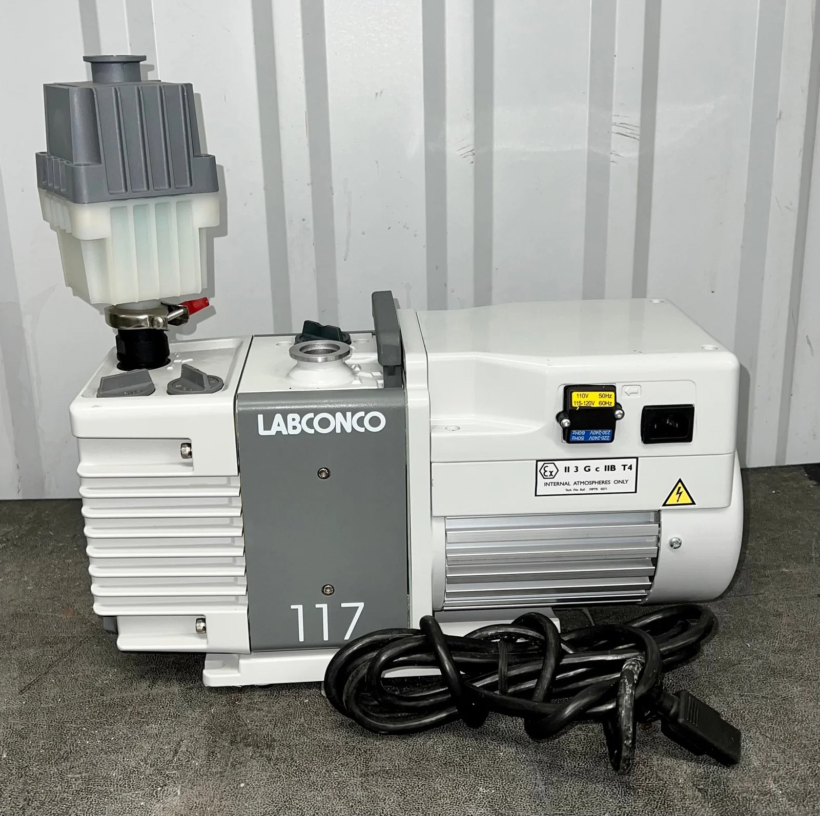 Labconco Vacuum Pump 117 with Filter NCC MedTech