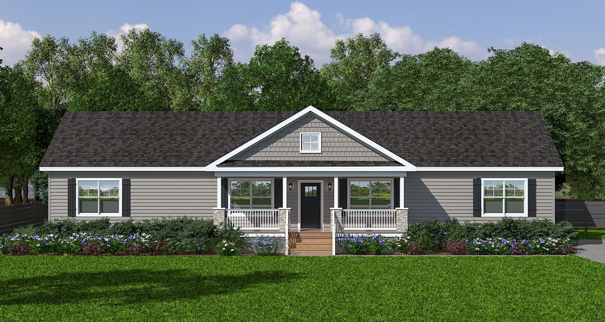 The Drake Custom Modular Home 4 bedroom Modular Home NC