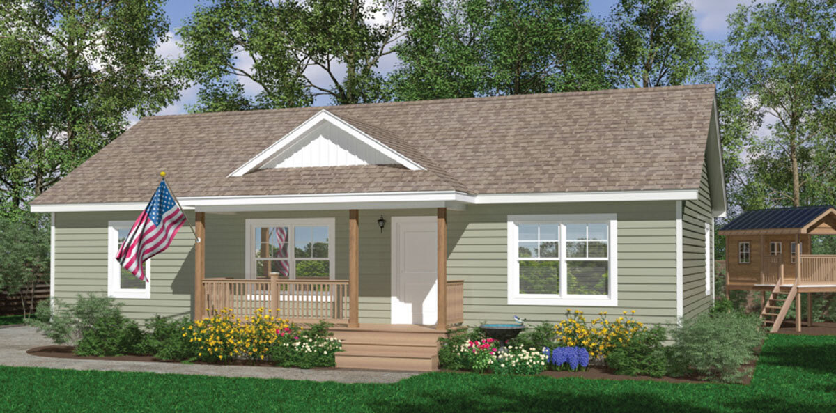 Heartland IV Custom Modular Home 3 bedroom Modular Home NC