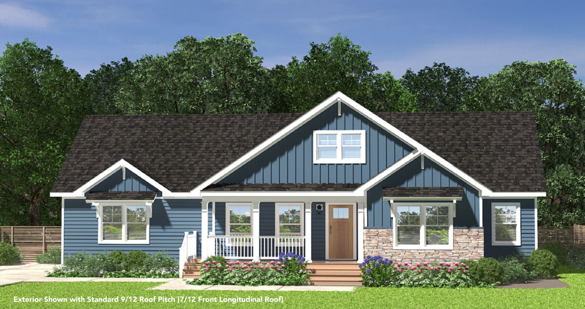 Sparden Custom Modular Home 3 bedroom Modular Home NC