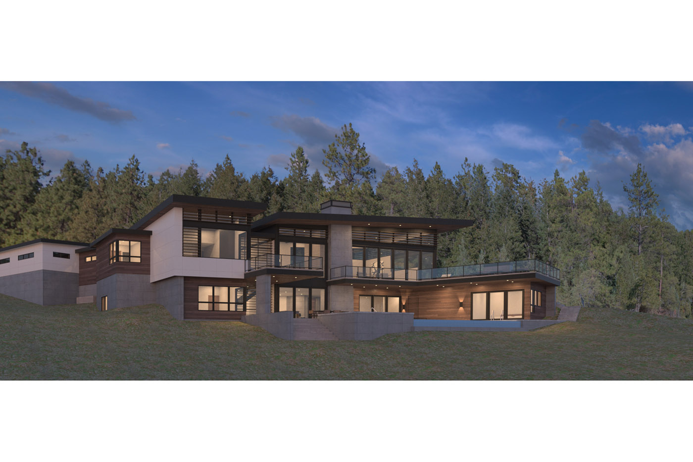 Finley Point Residence In Progress NC Design Studio