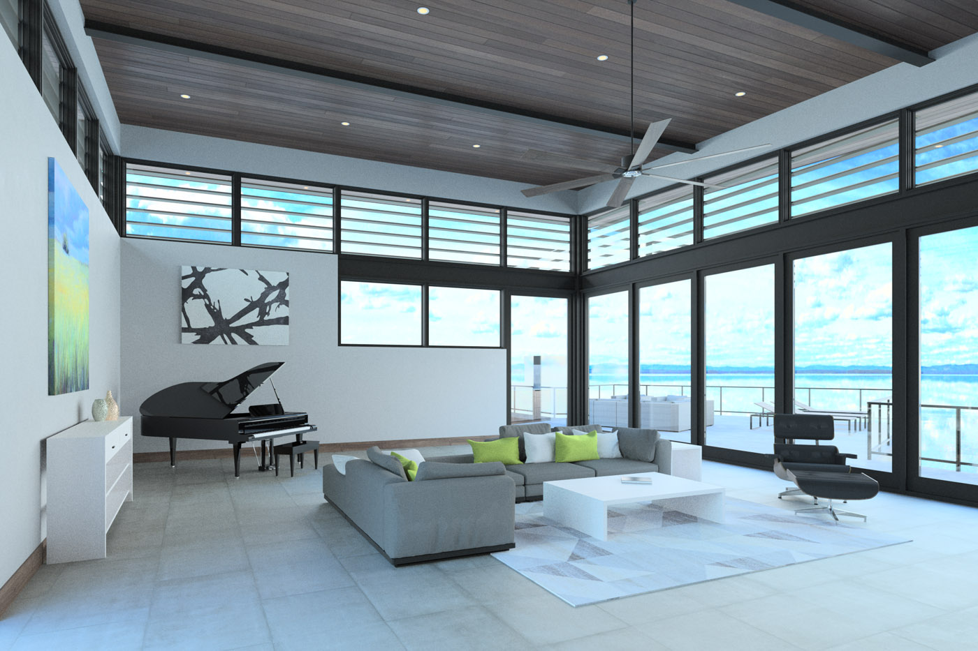 Finley Point Residence In Progress NC Design Studio