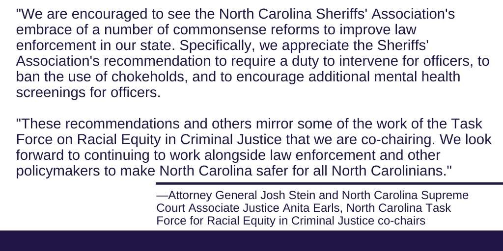 North Carolina Task Force for Racial Equity in Criminal Justice Co