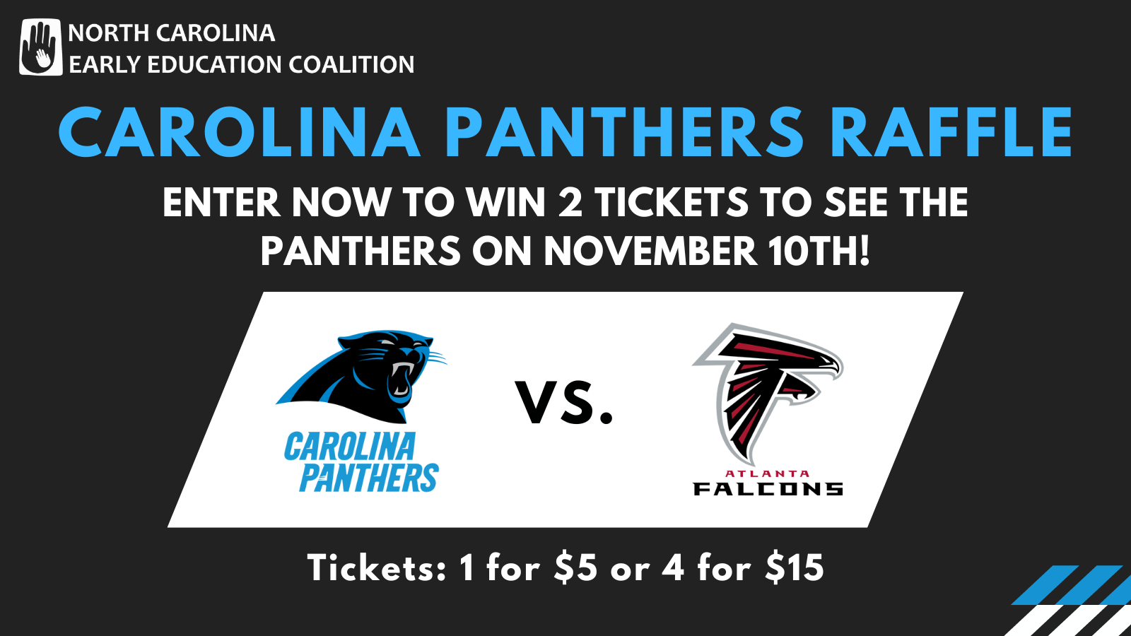 Carolina Panthers Raffle NC Early Education Coalition
