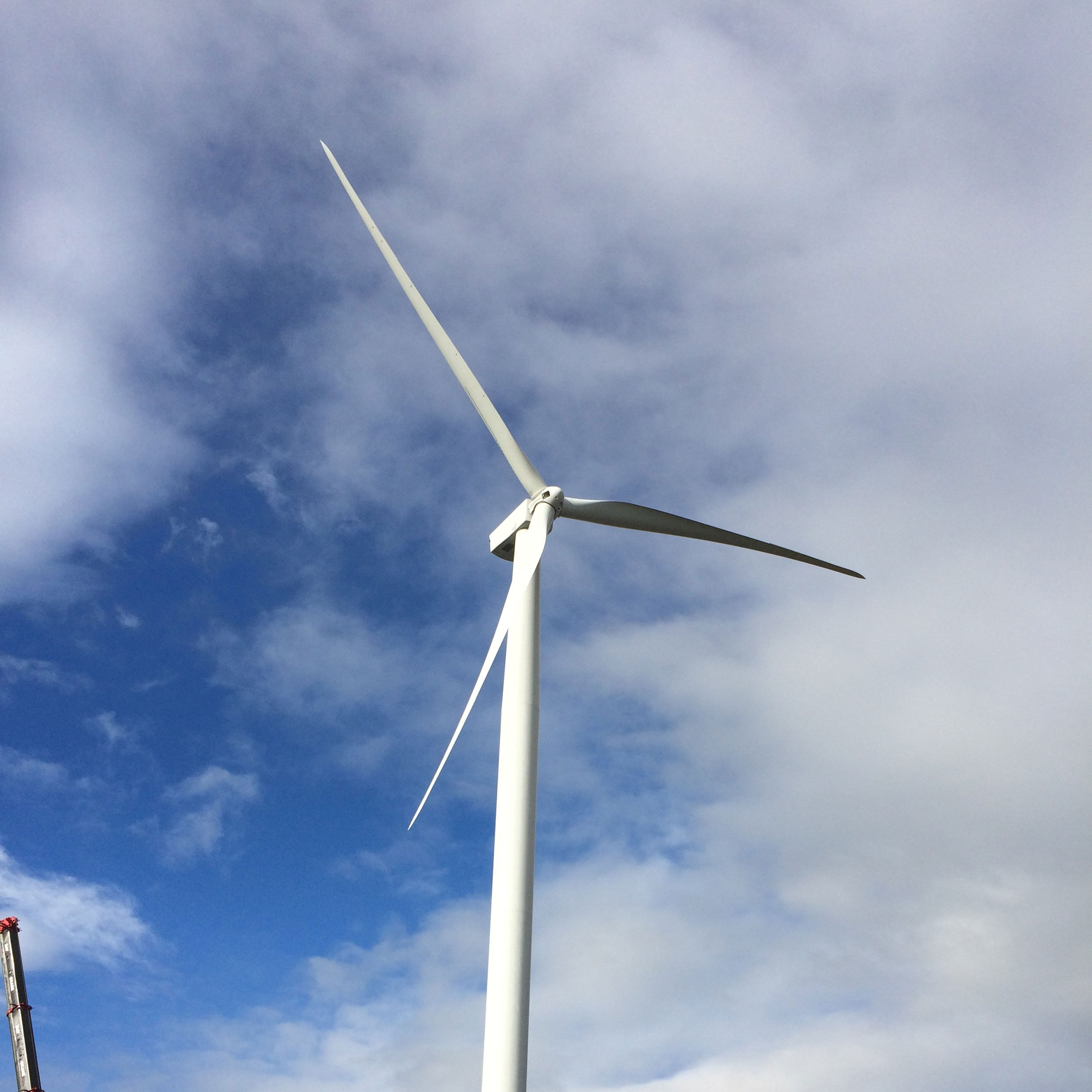solar energy white fan on a sunny day North Central Electric