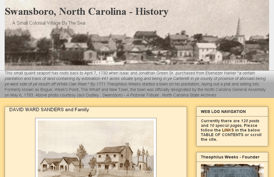 Blog Swansboro History Onslow County NCGen