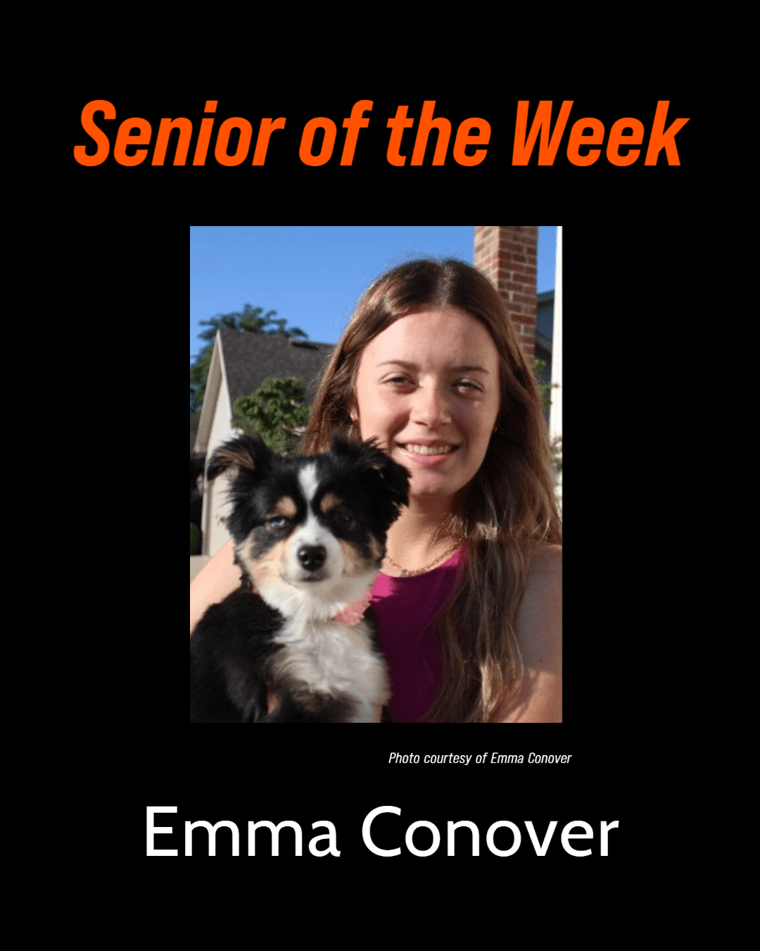 Inkspot Senior Spotlight 9/19 Emma Conover