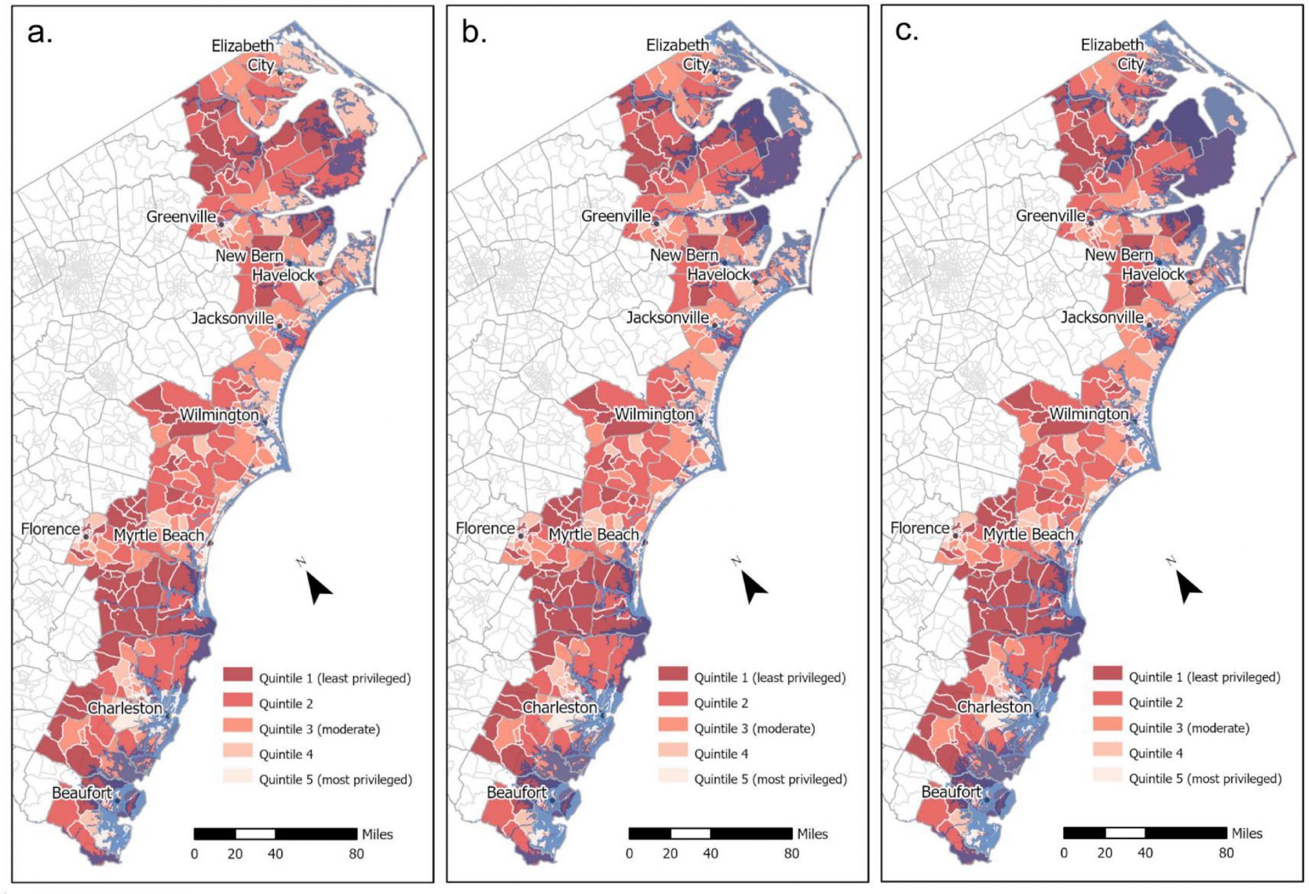 Sea Level Rise at the Intersection of Race and Poverty in the Carolinas