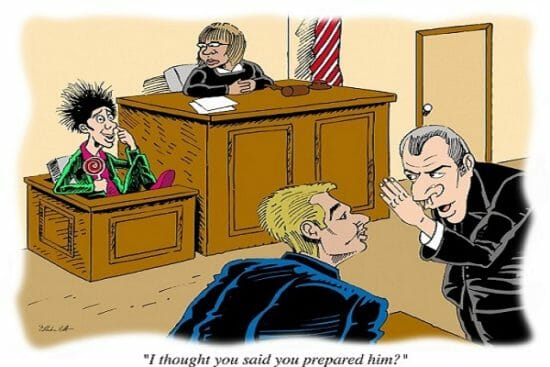 Expert Testimony Cartoon