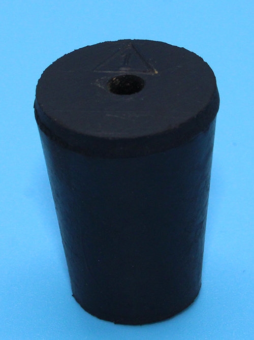 R1A Size 1 1Hole Rubber Stopper (R1A) NC Labs Products