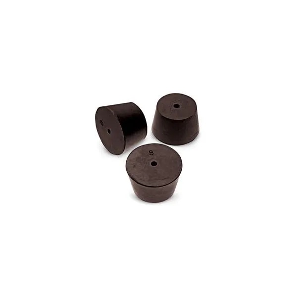 R8A Size 8 1Hole Rubber Stopper (R8A) NC Labs Products