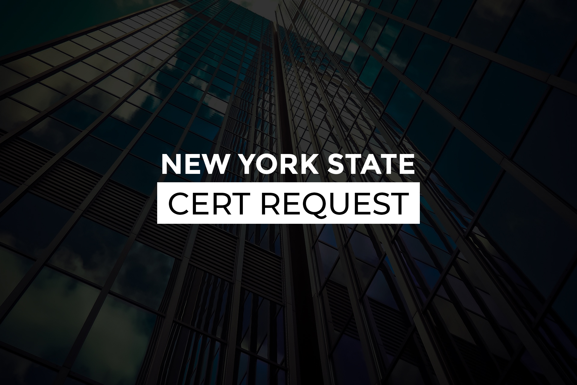 NYS Certificate/Verification Request nclexpro