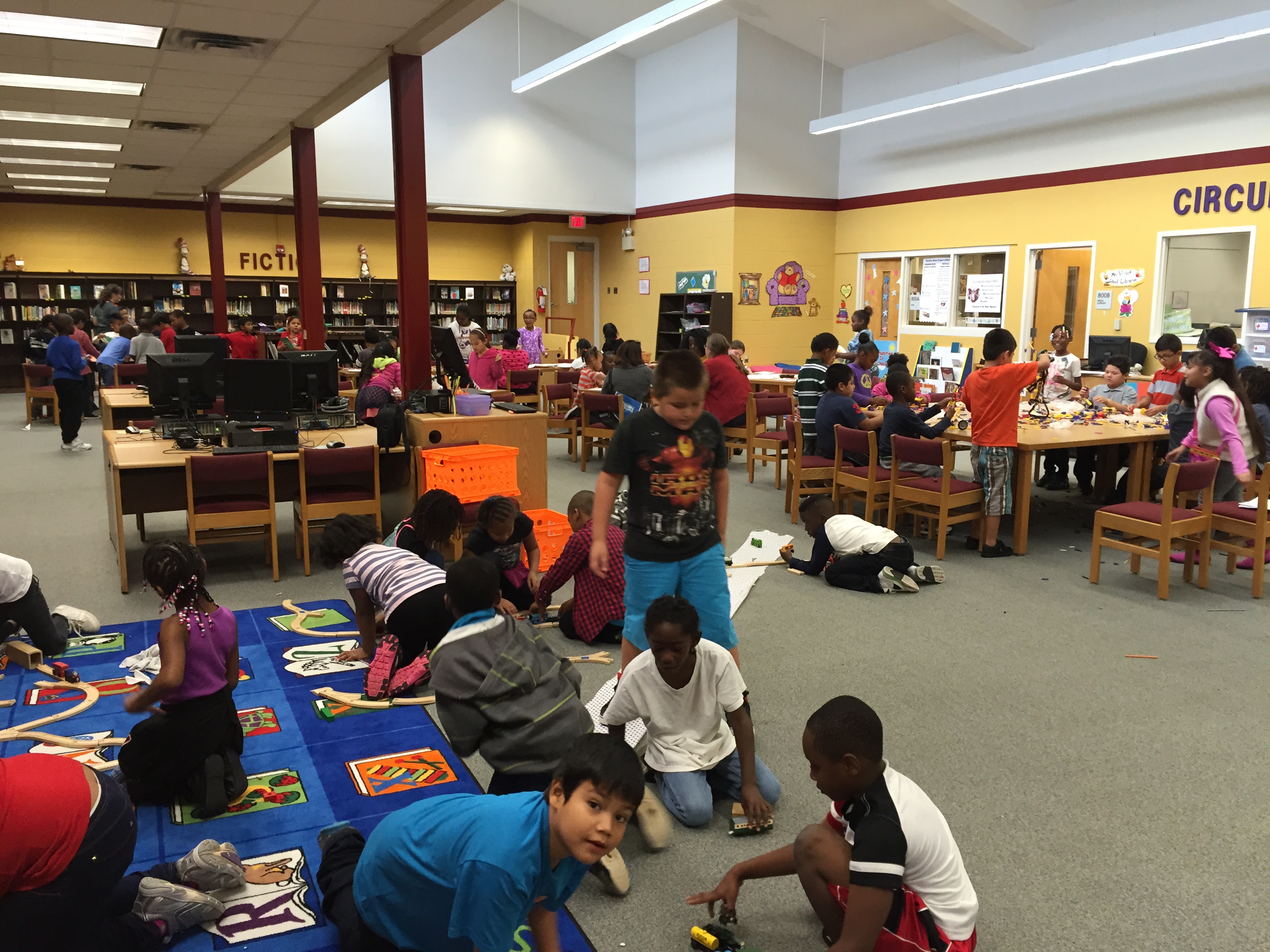 Rankin Elementary School Library North Carolina Library Advocacy