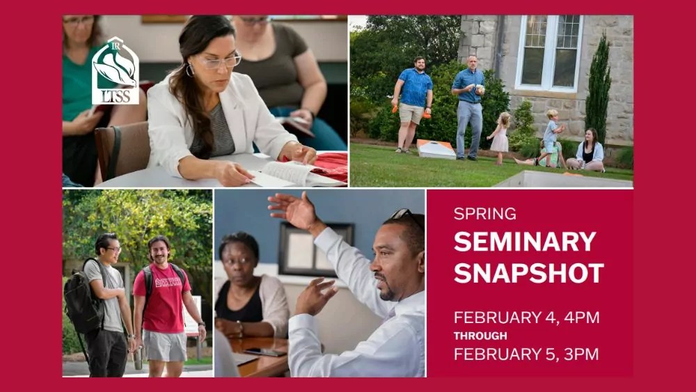 Spring Seminary Snapshot North Carolina Synod