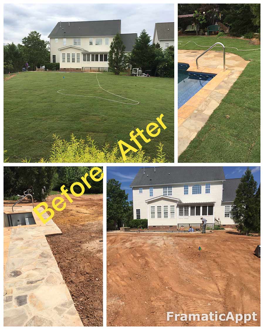 Sod Installation Angier, FuquayVarina, Holly Springs NC Sod & Mulch