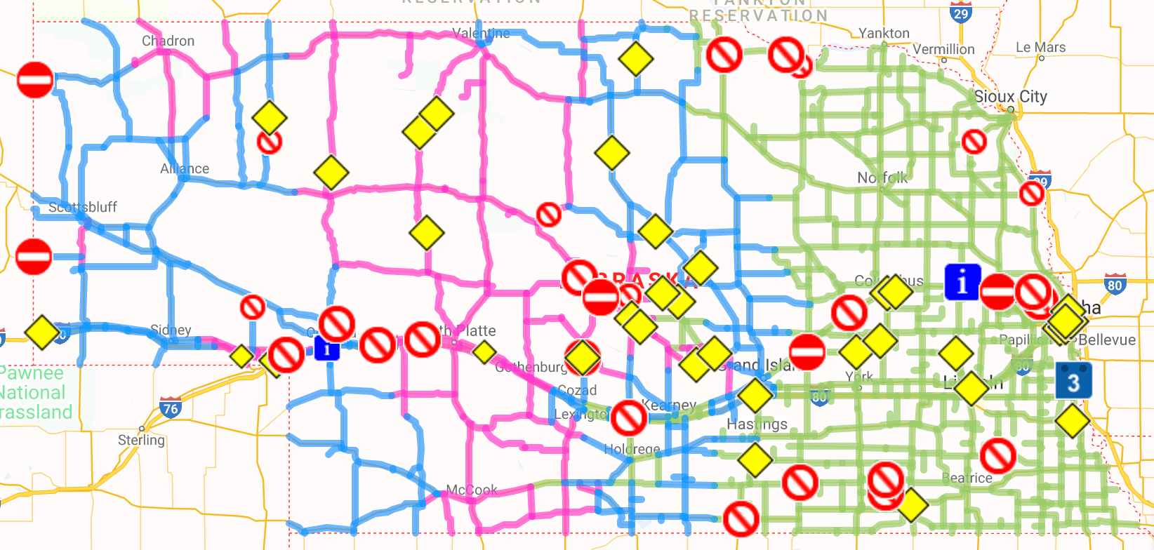 Winter weather causing travel hazards across much of the state