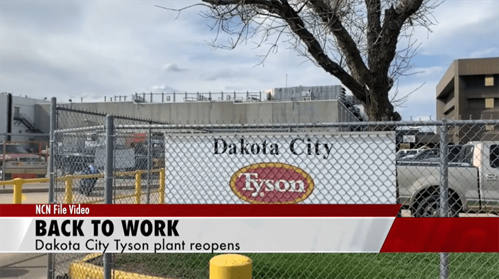 Tyson plant in Dakota City to reopen Thursday NORTHEAST NEWS
