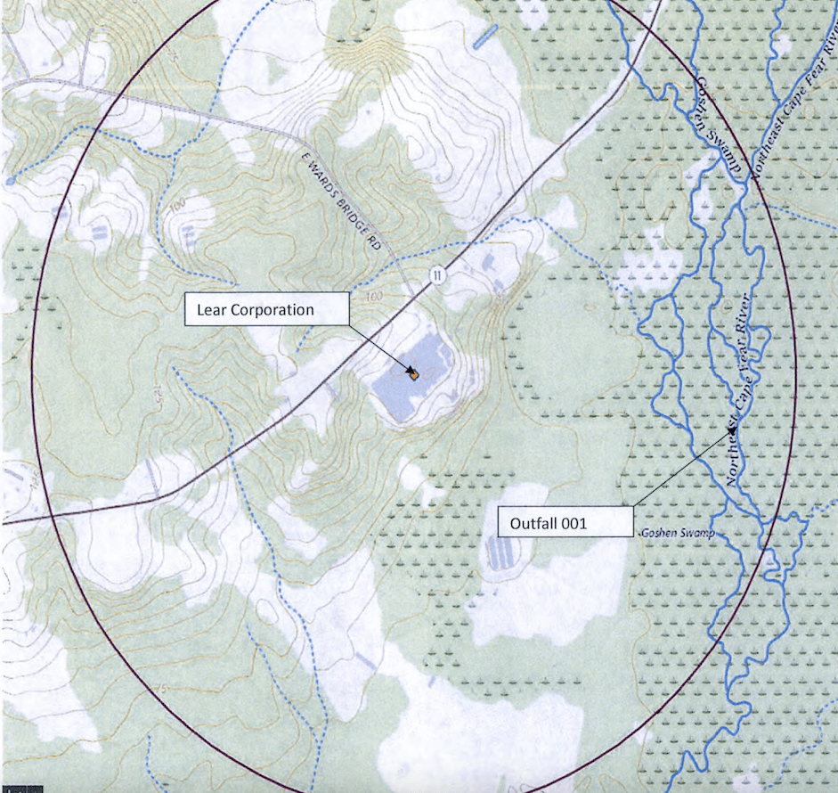 Proposed permit allows Lear Corp. to discharge high levels of PFAS into