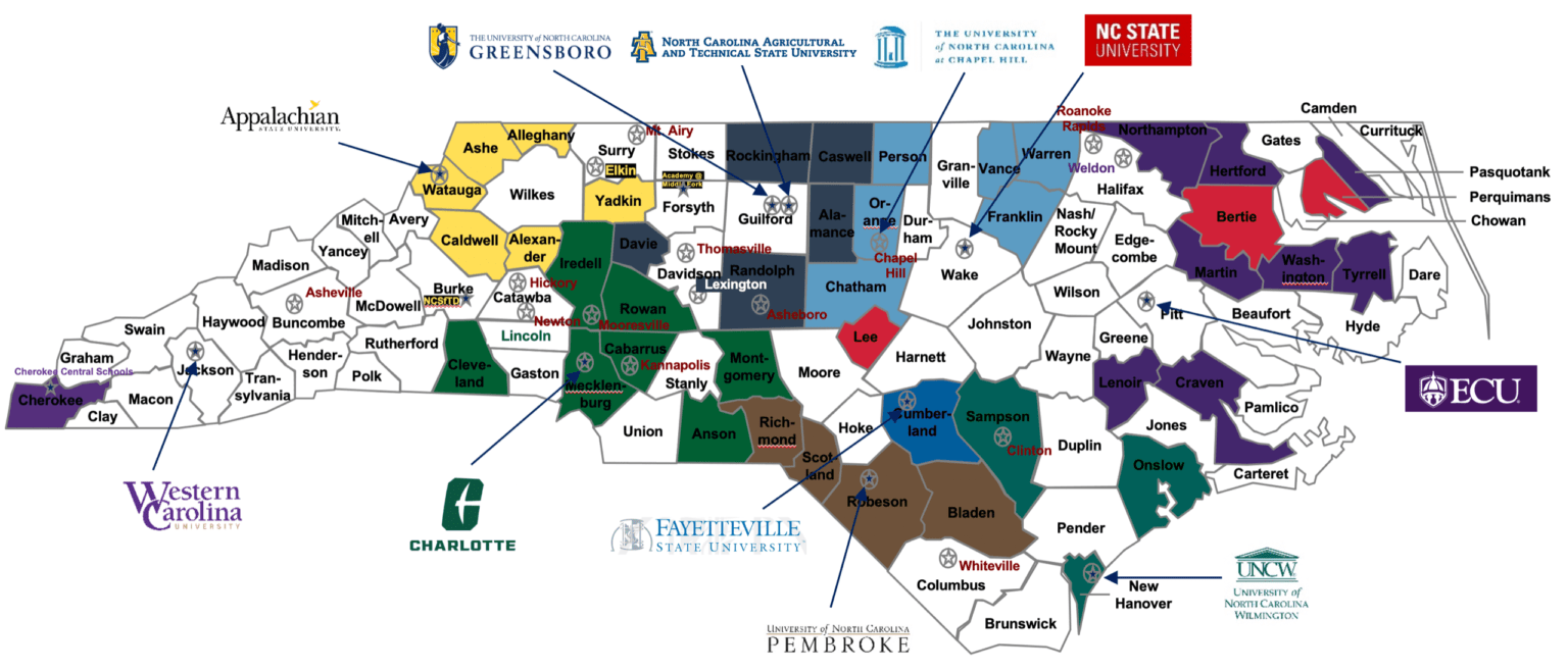 University Partners NC New Teacher Support Program