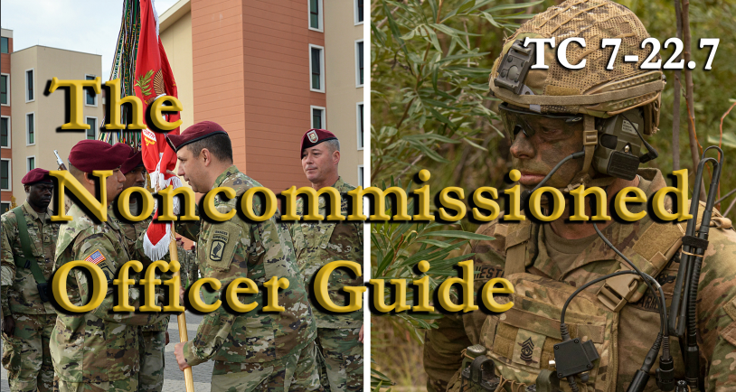 Noncommissioned Officer Guide, TC 7-22.7 — The NCO Guide