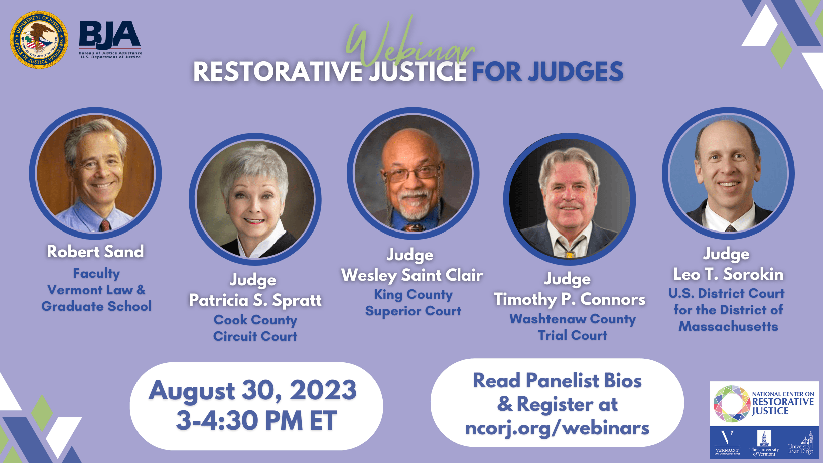 inar Recording Restorative Justice for Judges National Center on