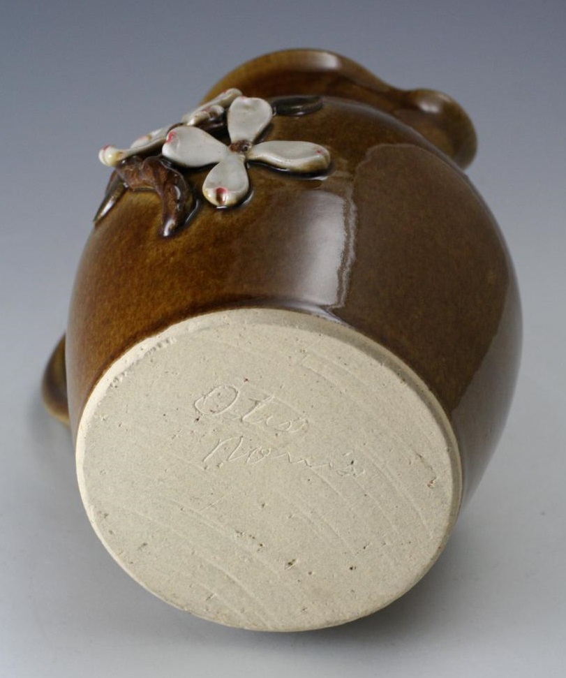 Otis Norris Pottery Pitcher SC NC Pottery