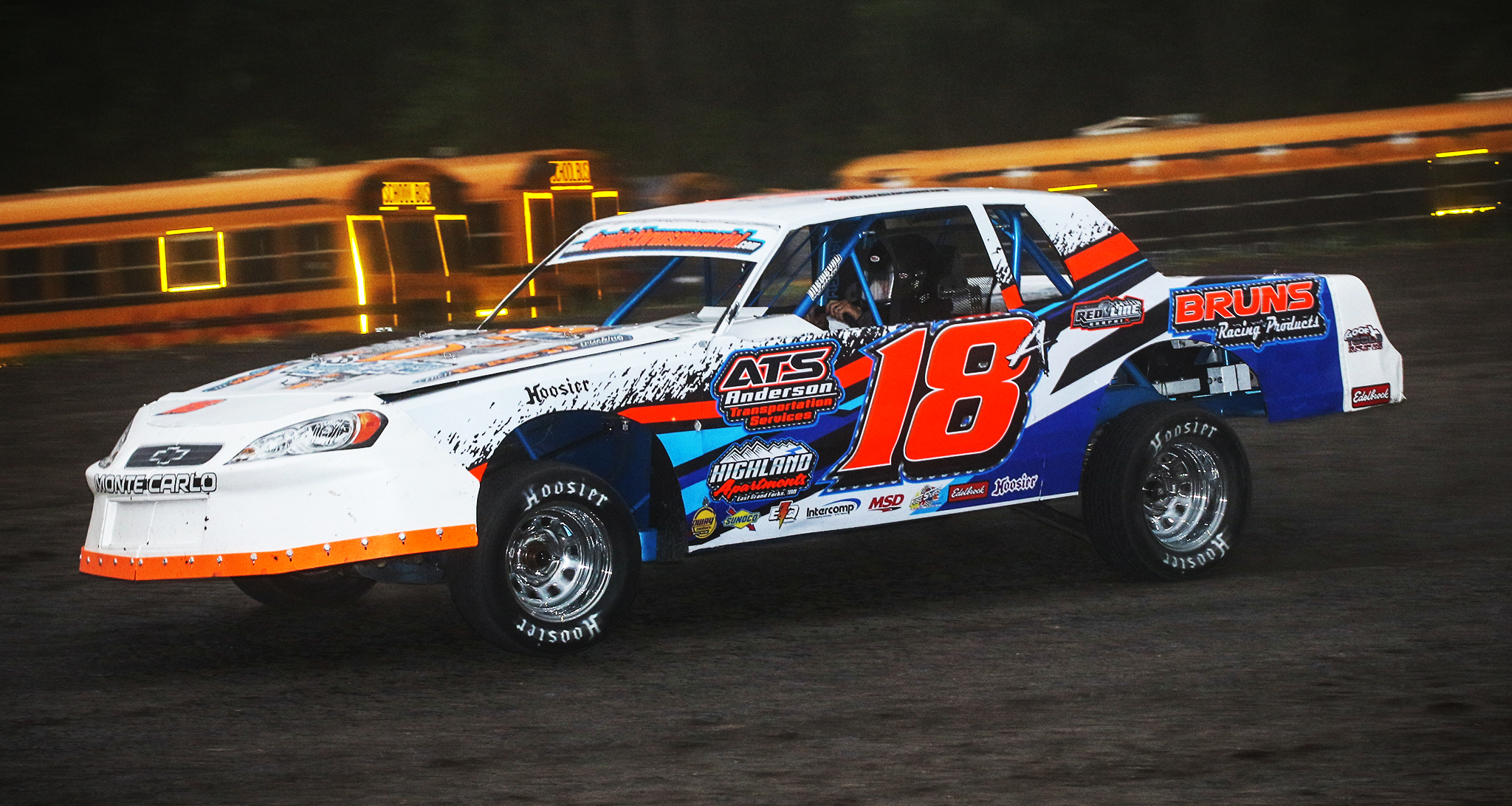 Mike Anderson Wins Stock Car Thriller on Opening Night Norman County