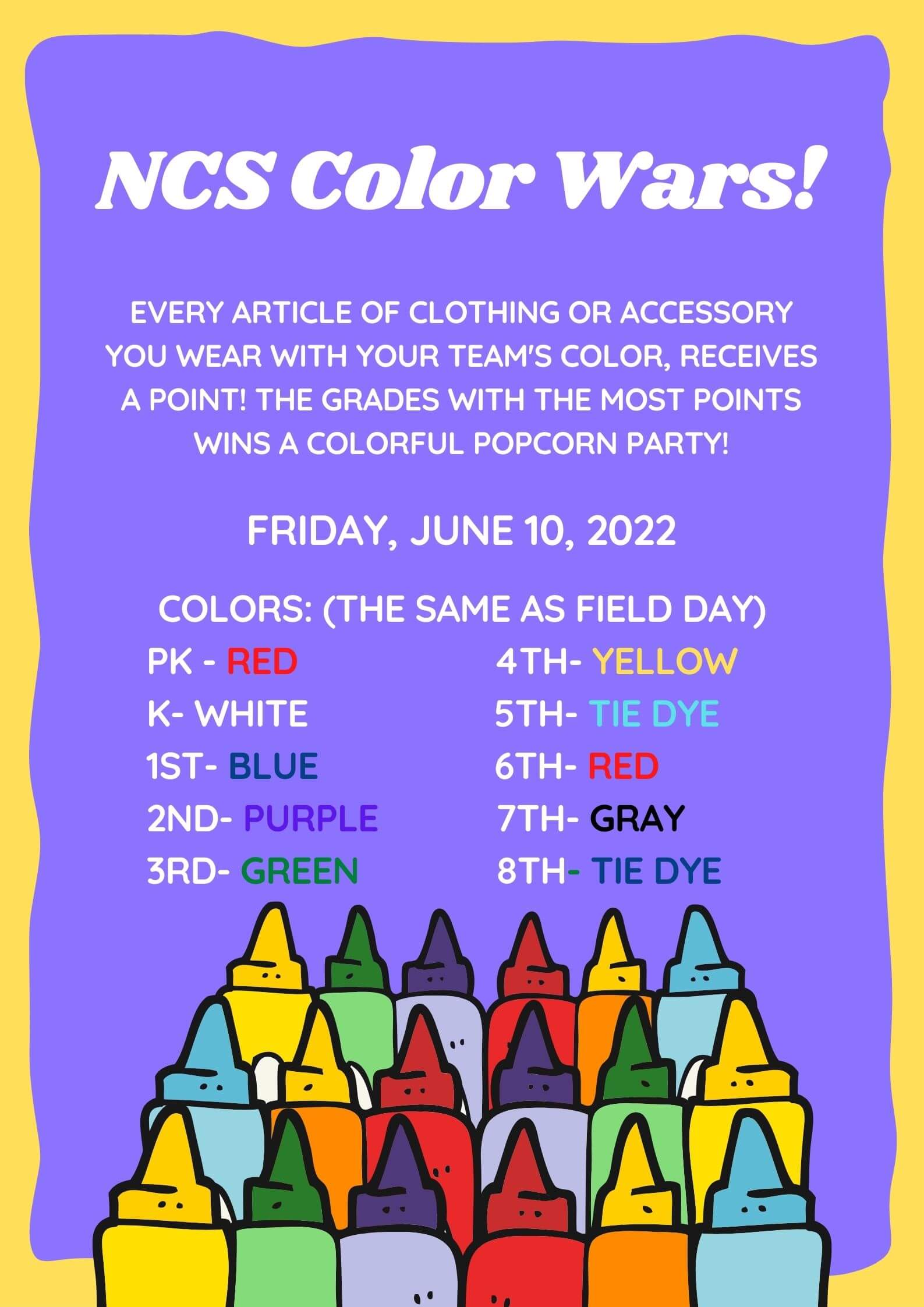 Color Wars Northwest Christian School