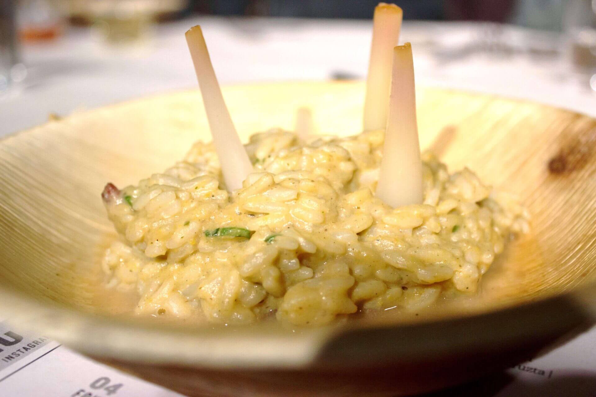 “Chicken + Rice” Chicken Liver + Sweetpotato Leaf Risotto North
