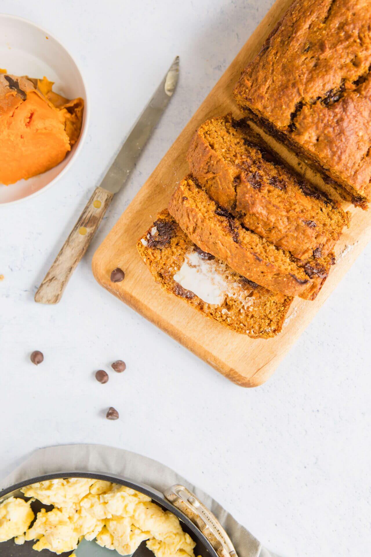 Sweetpotato Chocolate Chip Bread North Carolina SweetPotatoes