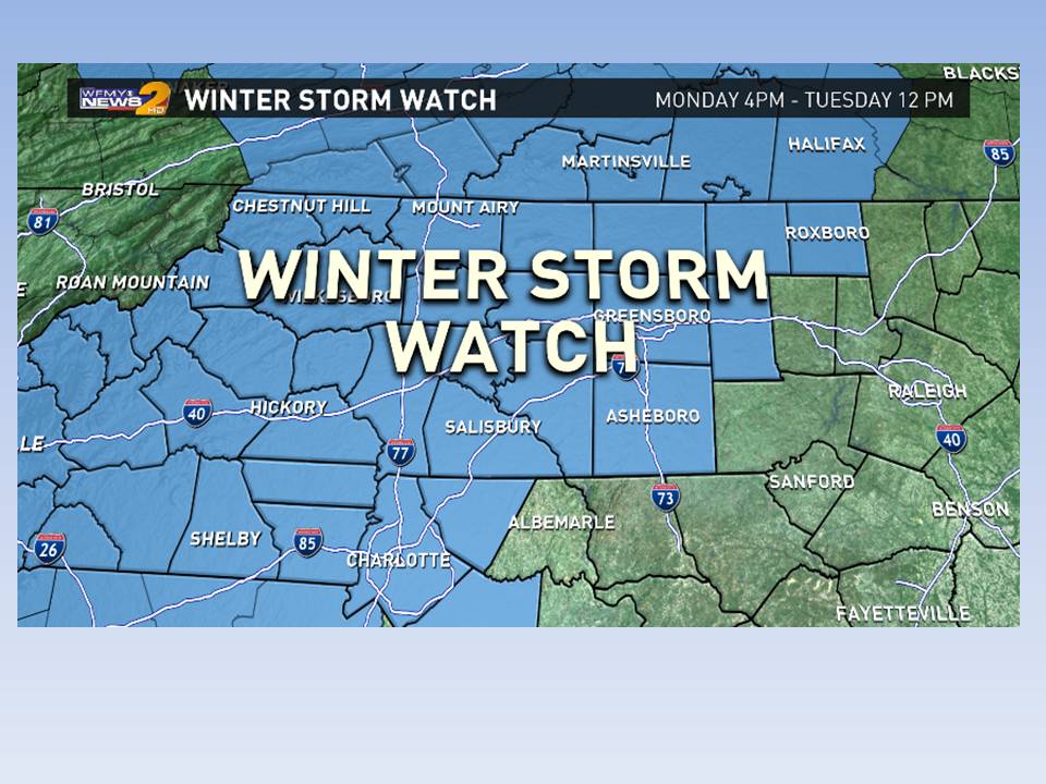 Piedmont Winter Storm Update NC Weather Happens