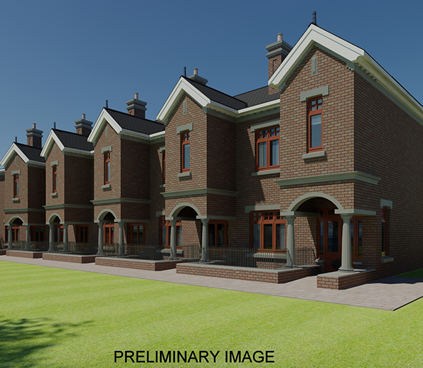 Sandford Square, Merton Drive NDBA Niall D Brennan Associates