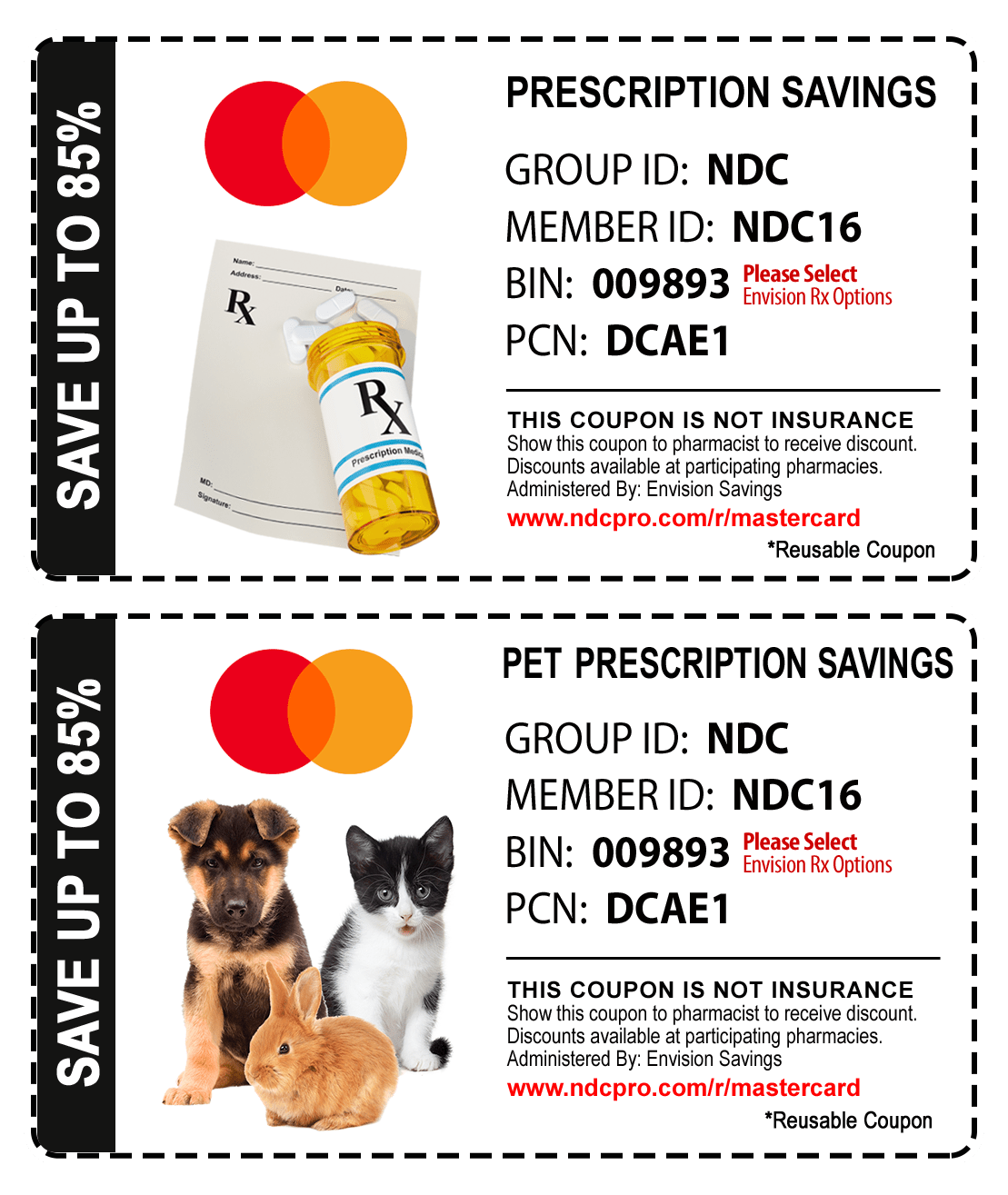 Save On Your Prescription Medications Mastercard National Drug Card