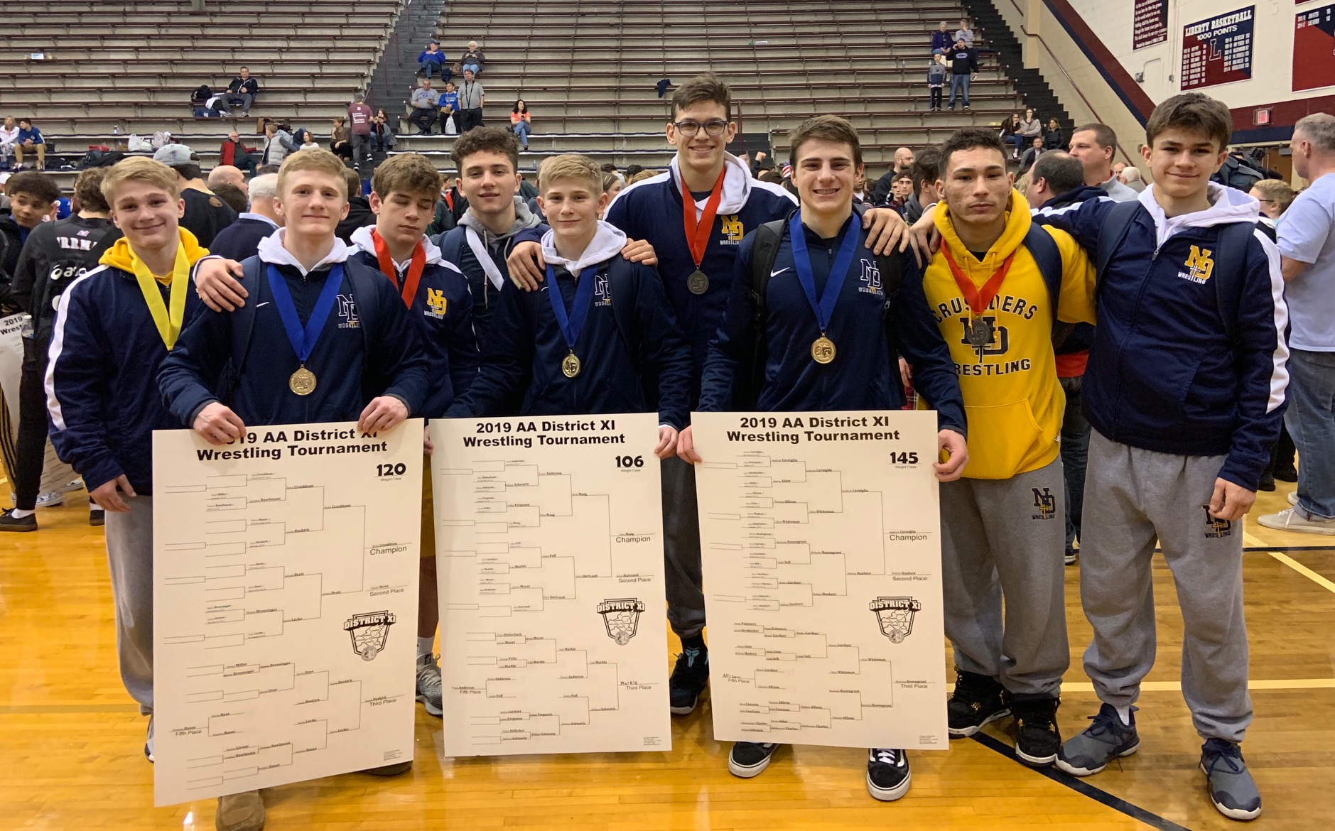 District Champions Notre Dame High School