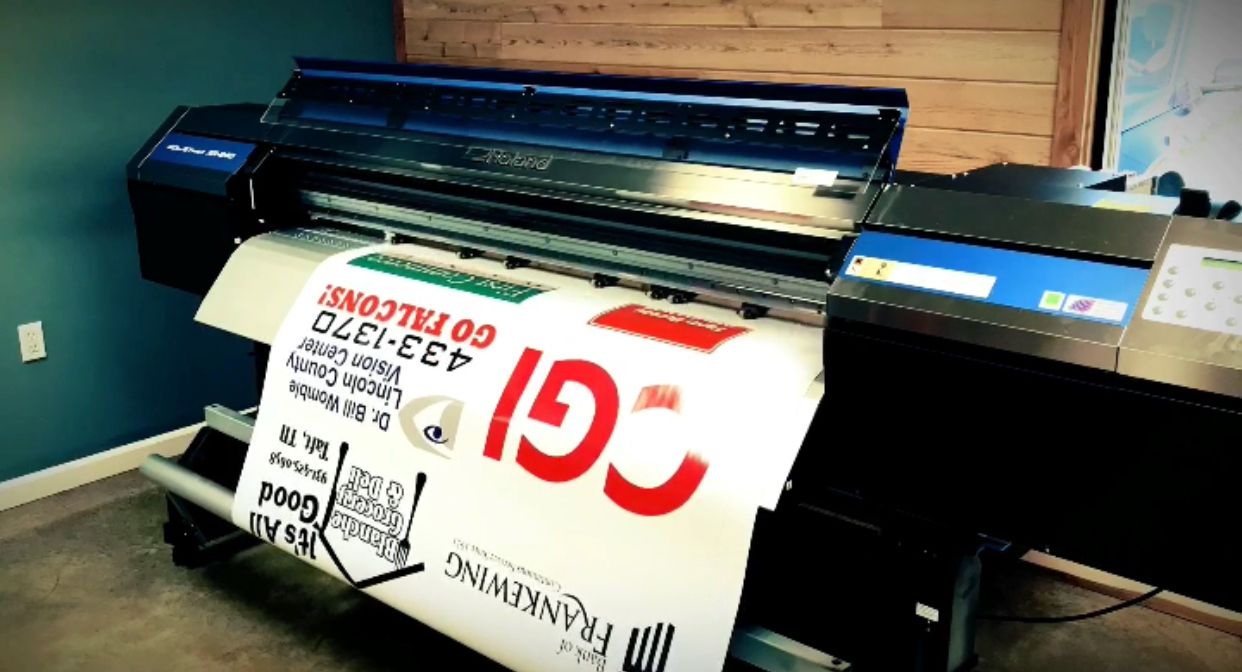 Metal Signs in the Making Screen Printing, Embroidery, Digital Media