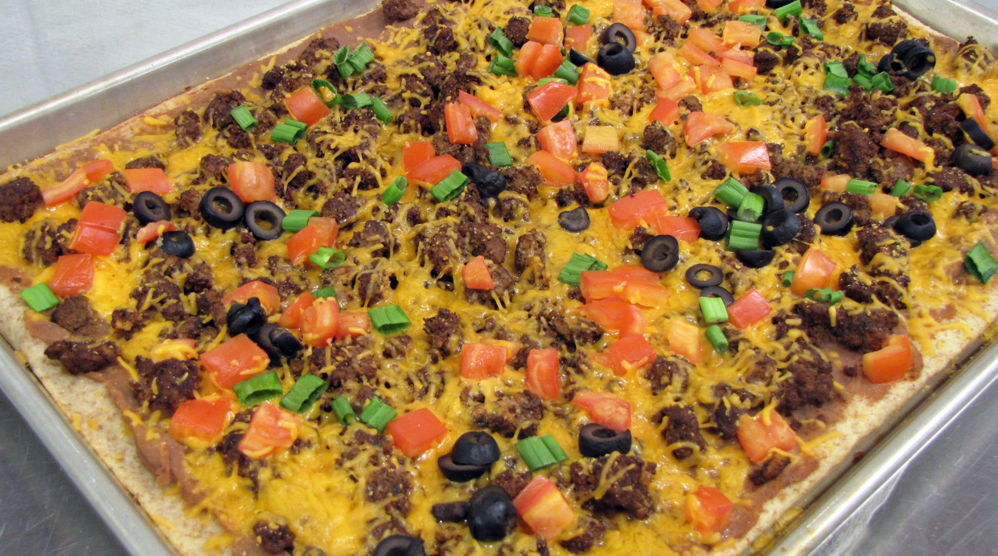On Your Table Blog — NDFB — Fiesta taco pizza