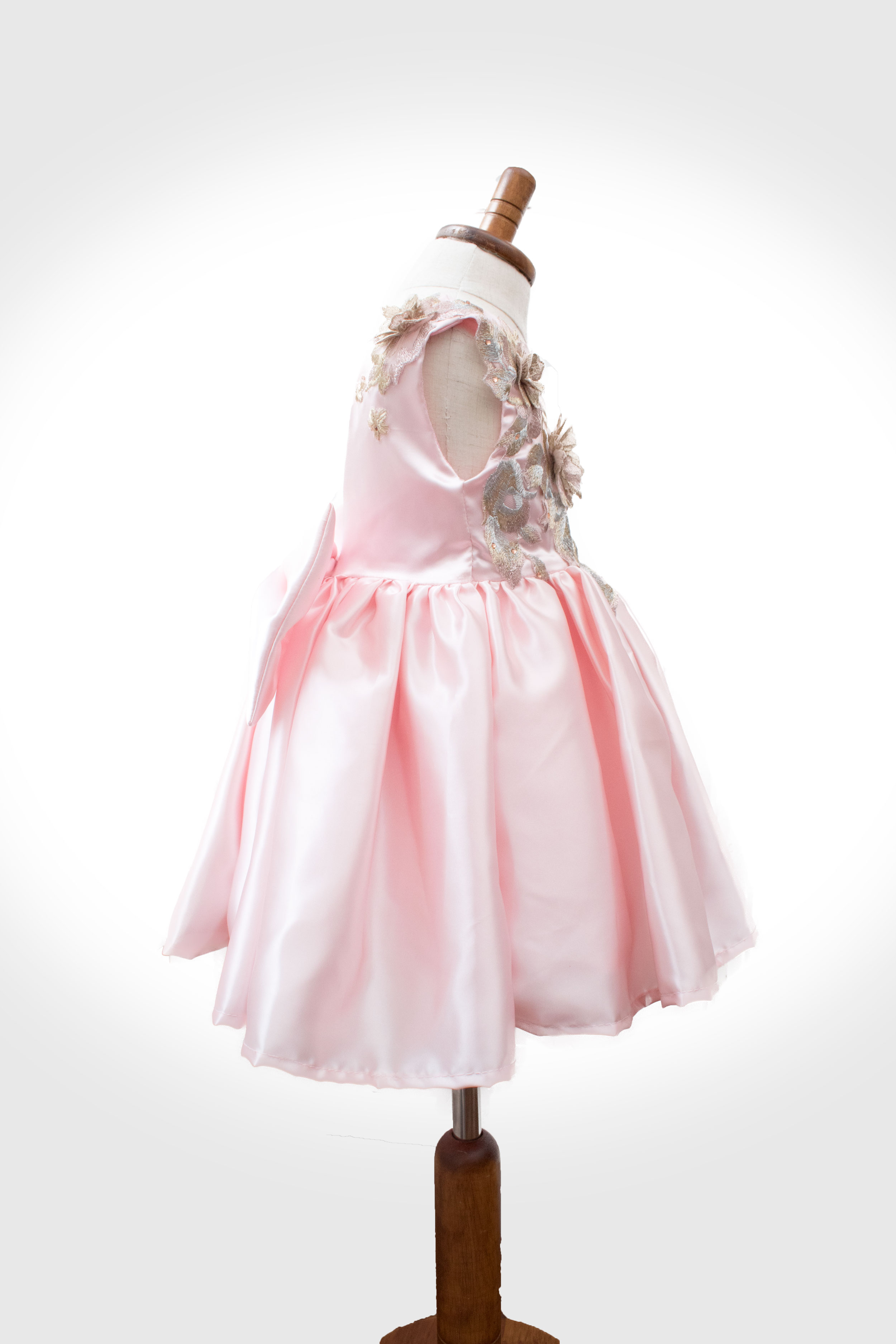 Pink Couture Flower Girl Dress Ndiritzy