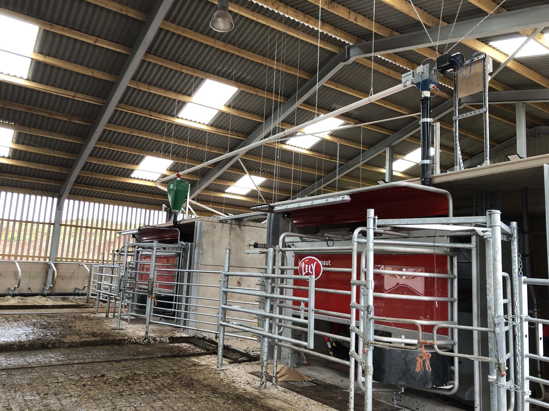 Chain Disk System Easily Transport Livestock Feed