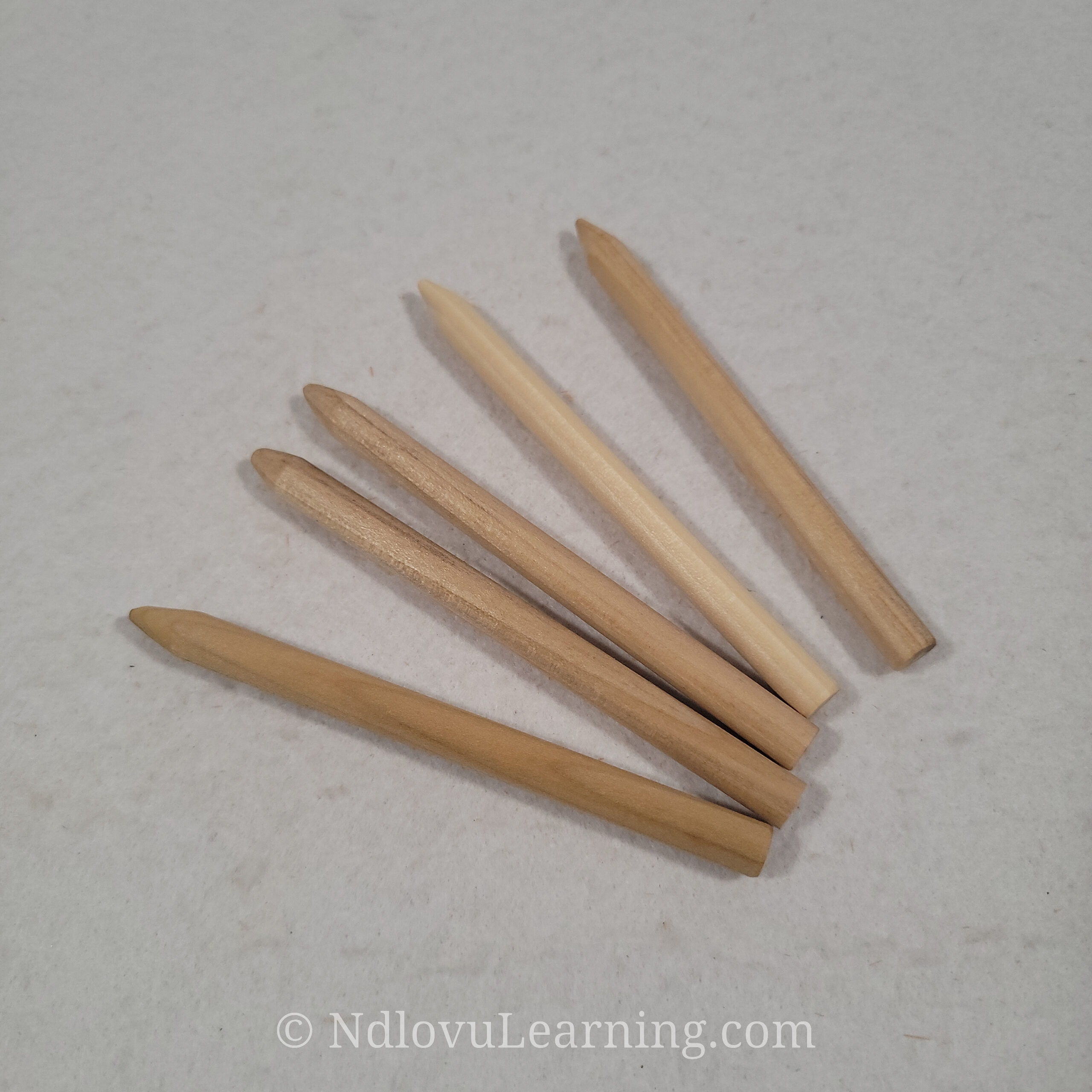 Wooden Pencils for Tracing Boards Ndlovu Learning