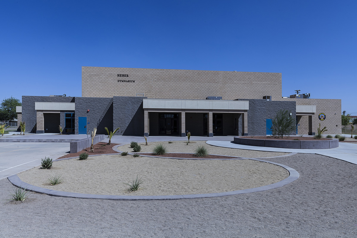 Heber Jr. High School New Dimension Masonry, Inc.