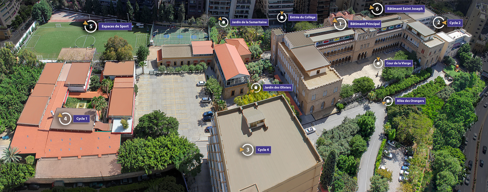 Collège Notre Dame de Nazareth 360 Tour