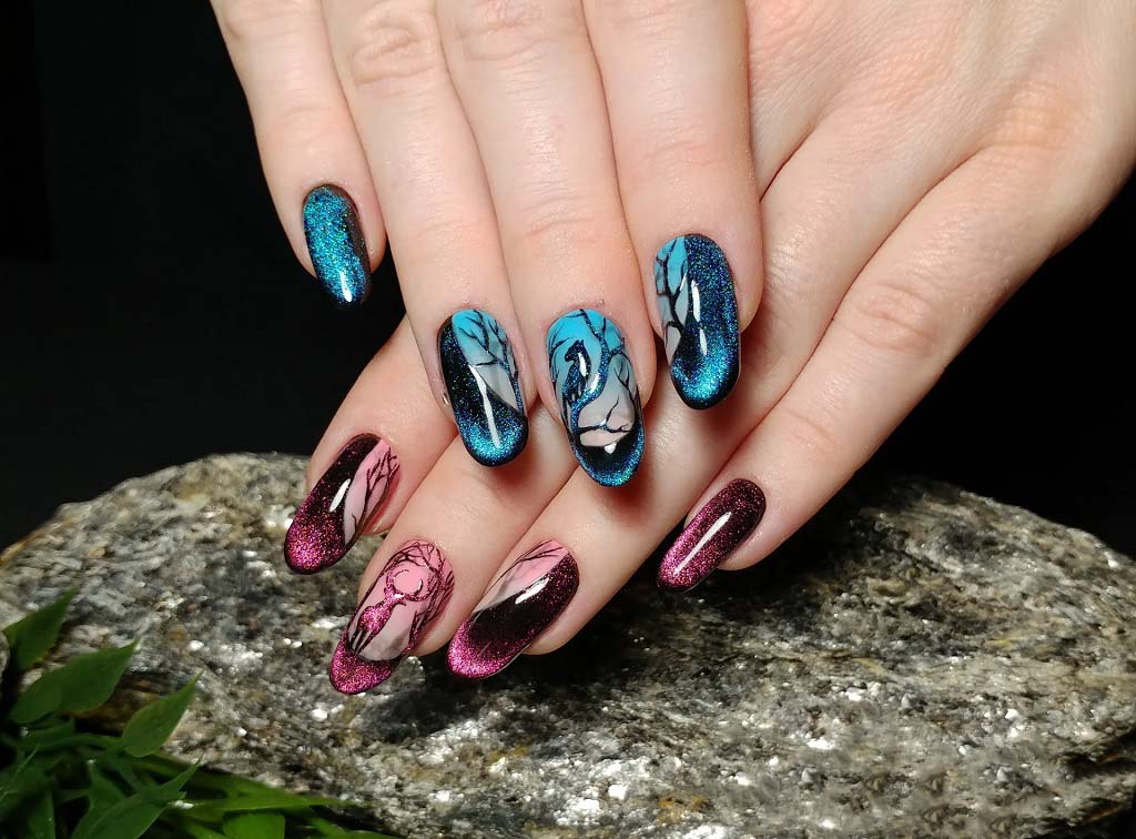 8 Cat Eye Nails Designs for FelineInspired Elegance ND