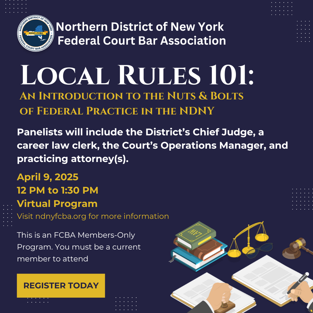 CLE Local Rules 101 An Introduction to the Nuts & Bolts of Federal