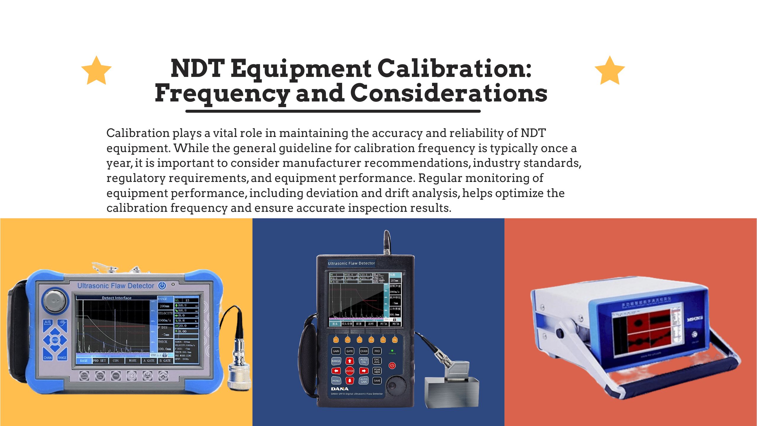 NDT Equipment Calibration Frequency And Considerations Non