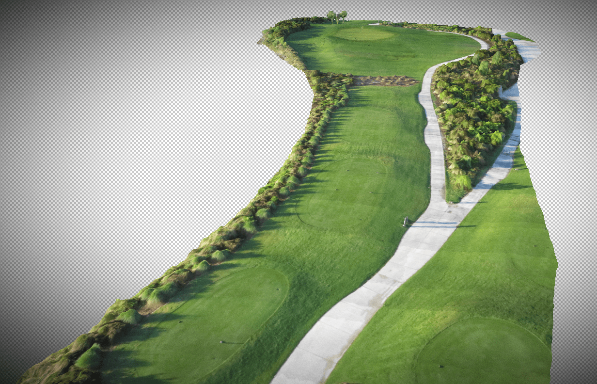 Osprey Point Golf Course, Palm Beach County Florida in 3D NE3RD