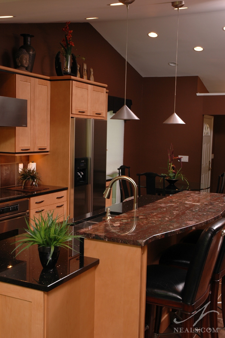 Contemporary Asian Kitchen Remodel Blue Ash, OH