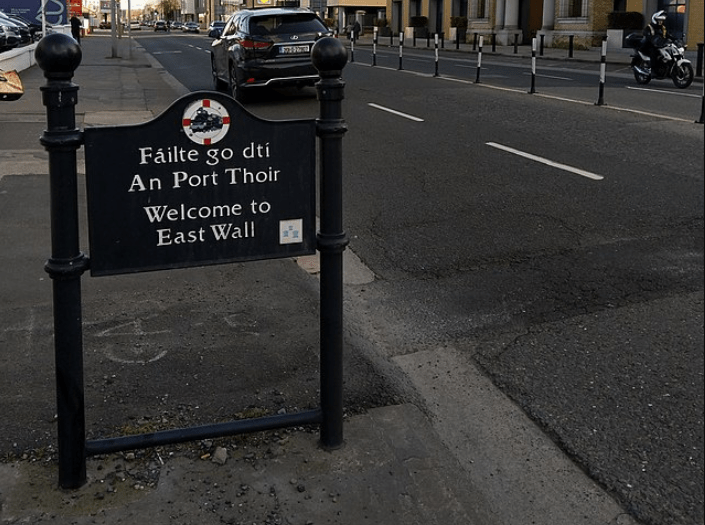 On East Wall Neasa Hourigan, Green Party TD Dublin Central